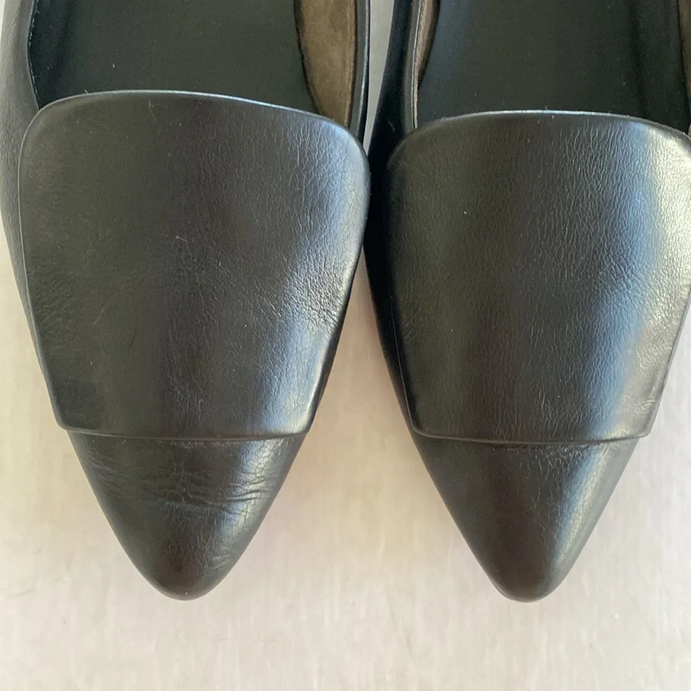 Paul Green Women’s Teddy Flats in Black Leather Size 5.5 UK or 8 US
